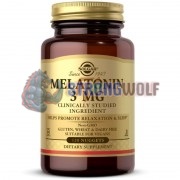 Melatonin (120 шт по 3 мг), Solgar
