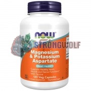Magnesium & Potassium Aspartate (120 шт), NOW Foods